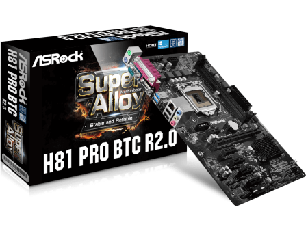 ASRock H81 PRO BTC R2.0 Intel LGA 1150 ATX Motherboard Online Sale