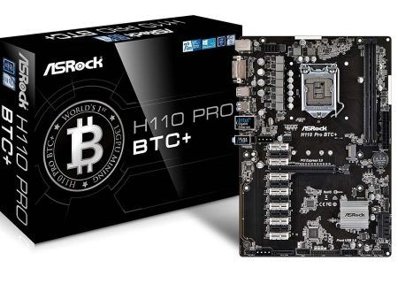 ASRock H110 Pro BTC+ 13GPU Mining Motherboard CryptoCurrency Online Sale