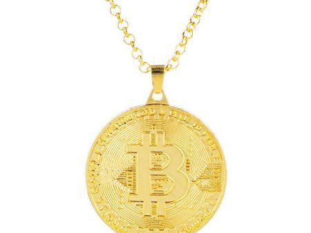 Bitcoin Necklace 20  Discount