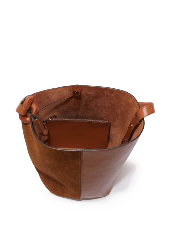 SOFT CORNER BUCKET BAG Hot on Sale