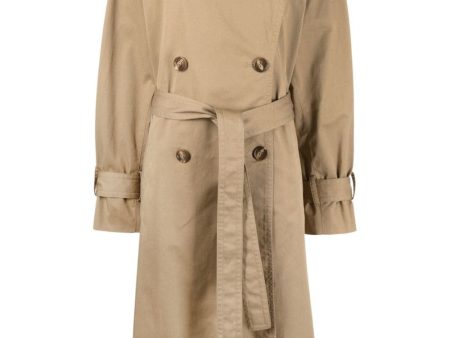 DOUBLE BREASTED TRENCH COAT Fashion