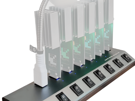 Bitcoin Merch® - 7-Port Powered USB Hub Supply