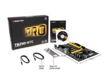 BIOSTAR TB250-BTC Intel LGA 1151 B250 ATX Motherboard Online Sale