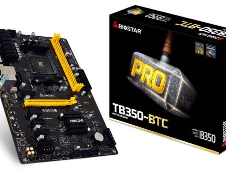 BIOSTAR TB350-BTC AM4 AMD B350 SATA 6Gb s USB 3.1 ATX AMD Motherboard Discount