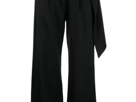 STRAIGHT LEG TROUSERS W  PRESSED ROSE For Discount