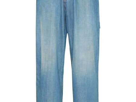 5 POCKETS DENIM TROUSERS Discount