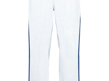 5 POCKETS BELACHED DENIM TROUSERS Online Hot Sale